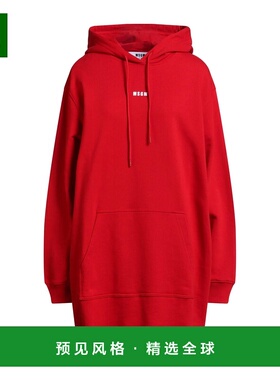 1h可退 香港直邮Msgm 女士 短款连衣裙 red红色 舒适时尚