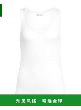 1h可退 香港直邮Alaia 圆领背心 AA9H1384K132C