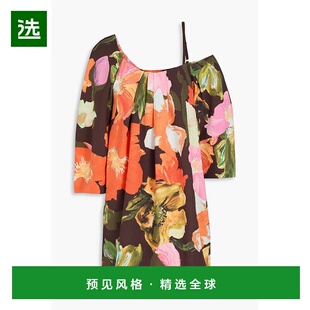 1h可退 香港直邮Stine Goya 女士 单肩印花提花迷你连衣裙 SG5852