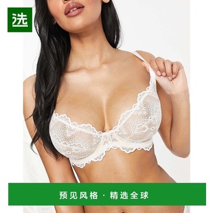 Rosie 1h可退 Fuller 女士 设计胸部蕾丝带钢圈文胸 香港直邮ASOS