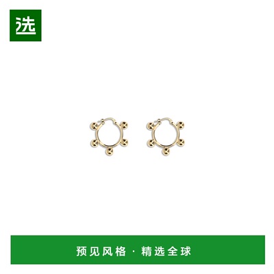 1h可退 香港直邮Jil Sander 吉尔·桑达 女士 環形耳環 J12VG0364