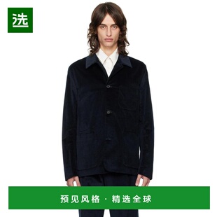 1h可退 【美国直邮】保罗史密斯 Navy Spread Collar Blazer 男装