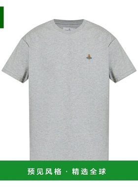 香港直邮Vivienne Westwood 刺绣圆领 T 恤 3G010013J001M