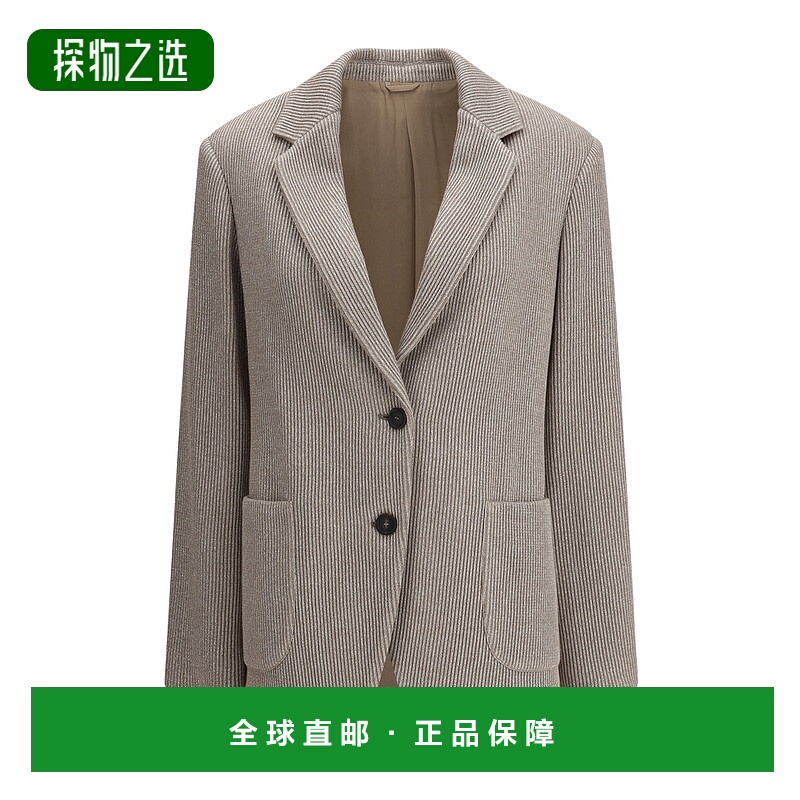 香港直邮Brunello Cucinelli 翻领长袖西装外套 M0AZT7511P