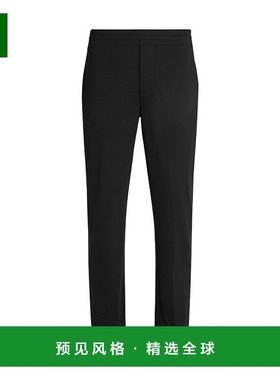 香港直邮Zegna 羊毛松紧腰休闲裤 UE542A8ECTTR6直筒裤