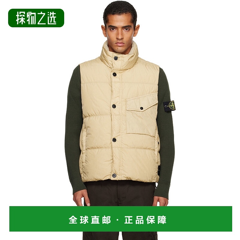 香港直邮Stone Island 石头岛 男士 米色 G100003 Crinkle Reps N