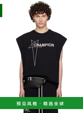 1h可退 香港直邮Rick Owens Lilies 瑞克·欧文斯 男士 黑色 Cham