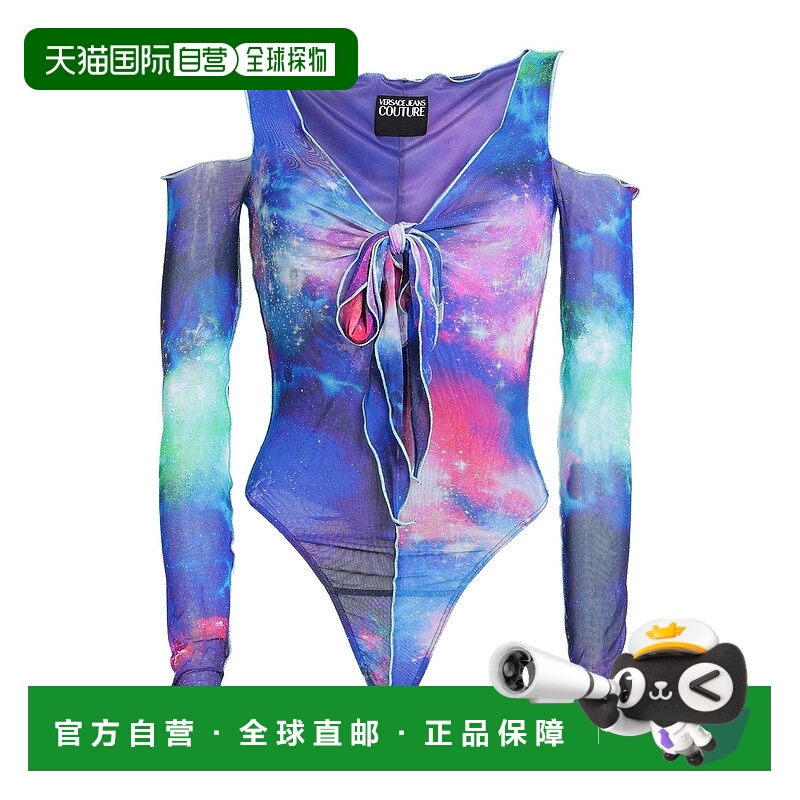 香港直邮Versace Jeans 范思哲 女士 连体衣 blue蓝色 舒适时尚