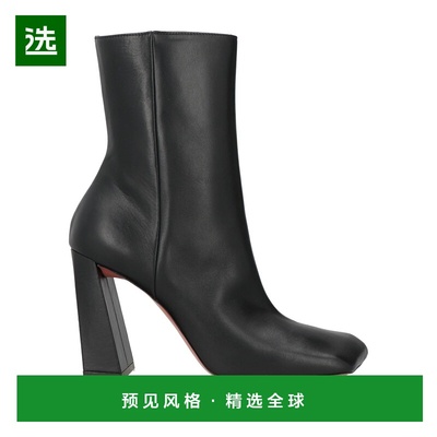 1h可退 香港直邮Amina Muaddi 女士 脚踝靴 black黑色 舒适时尚