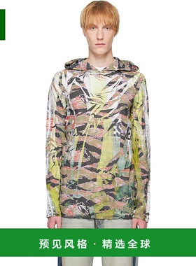 1h可退 香港直邮Diesel 迪赛 男士 绿色 T-Gillis 连帽衫 A180720