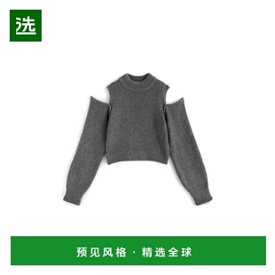 日潮 GRL 袖2Way肩部开放针织上衣 mb1528针织衫