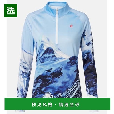 1h可退 香港直邮PERFECT MOMENT 女士 Printed top 滑雪服
