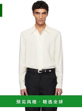 1h可退 香港直邮Séfr 男士 灰白色 Rampoua 衬衫 SS22RAMPOUA