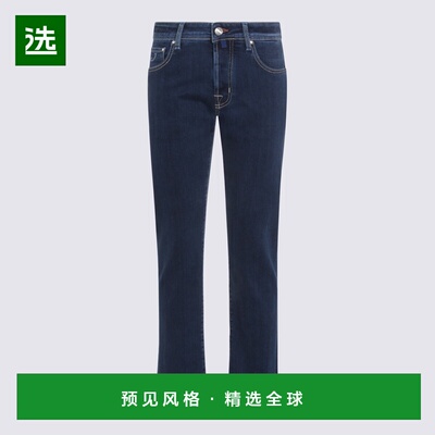 1h可退 香港直邮Jacob Cohen 男士 蓝色牛仔裤 JUMQE006040P3621R