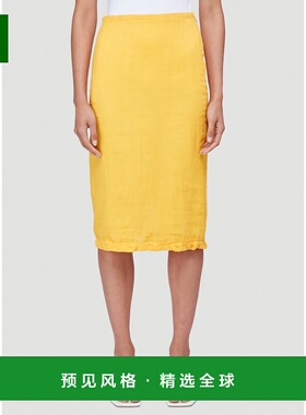 1h可退 香港直邮REJINA PYO 女士 Dani 半身裙 D164 yellow黄色