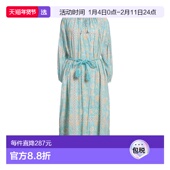 香港直邮ANTIK 舒适时尚 BATIK 长款 1h可退 blue蓝色 女士 连衣裙