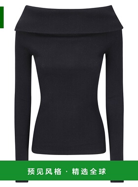 1h可退 香港直邮LISA YANG 女士 Claudina 上衣 2026009 black黑