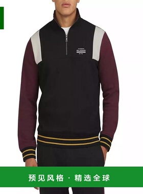 1h可退 【美国直邮】Ben Sherman 男士常规版型拼色四分之一拉链