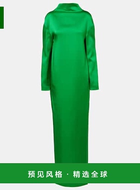 香港直邮Tom Ford 汤姆·福特 女士 Cr&ecirc;pe 缎面礼服连衣裙