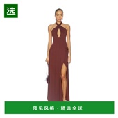 锁孔扭纹长款 1h可退 连衣裙 女士 Kamilla 香港直邮Seven Wonders