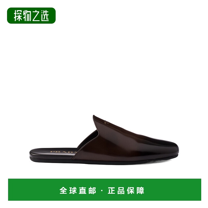 香港直邮Prada 圆头穆勒鞋 1S008OX6OFD005