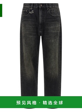1h可退 香港直邮R13 女士 'BF' 牛仔裤 R13W5083D352BASHBURYBLAC