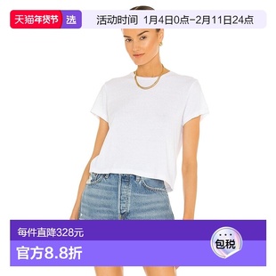 1h可退 香港直邮redone 女士 x Hanes 1950s 宽松款T恤 0242WBX5