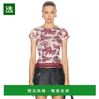 1h可退 香港直邮Miaou 女士 迷你T恤 7184PM2MTL 舒适时尚