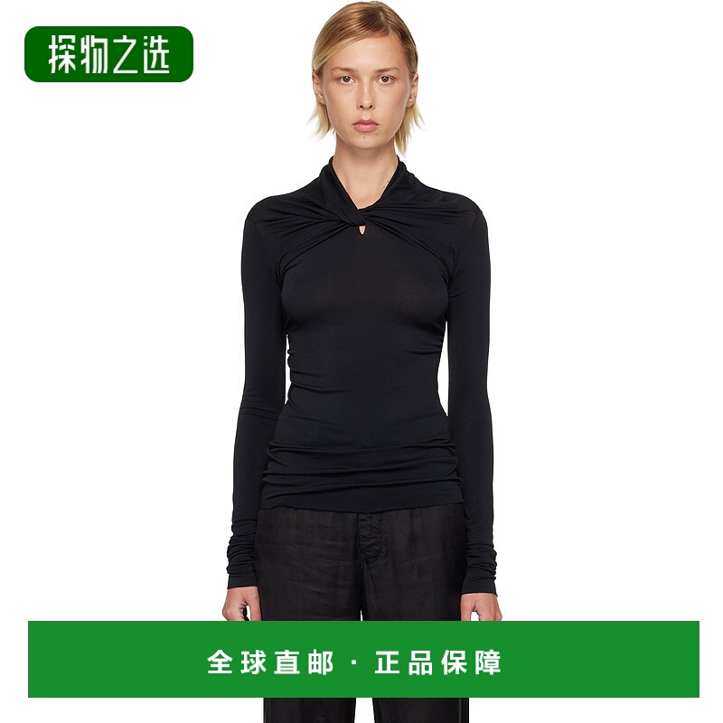 香港直邮rick owens 瑞克·欧文斯 女士 黑色 Concordians Kairo