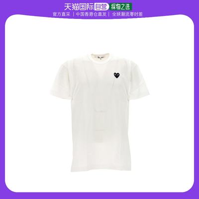 香港直邮Comme Des Garcons Play 徽标T恤 P1T120000