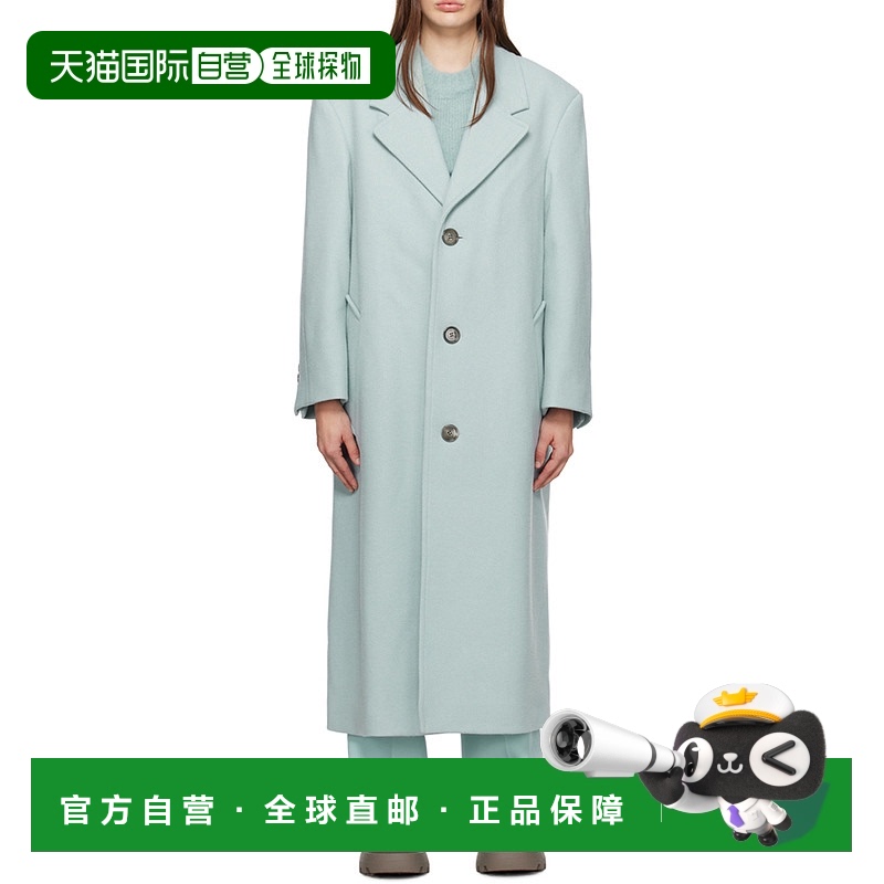 1h可退 欧洲直邮Ami Paris 女士大衣 FCO307WV0016468羊毛外套
