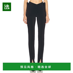 1h可退 香港直邮Mugler 穆勒 女士 开衩下摆裤子 25S1PA0505470