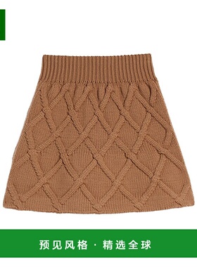 香港直邮Jil Sander 羊毛针织迷你裙 J02MA0325J14799半身裙a字裙