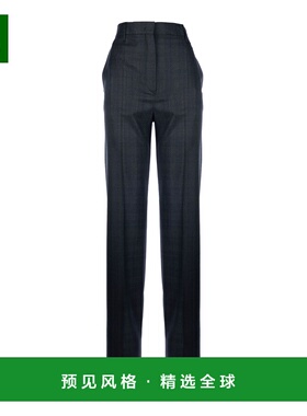 香港直邮PRADA 女士休闲裤 P286IH1N01F0308 SS2025 黑色 PANTALO