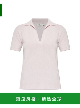 香港直邮BLUMARINE 女士POLO衫 2M669AN0110 SS2026 白色 短袖POL