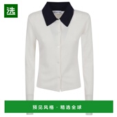 香港直邮SELF AW2025 PF25097CCCREAM PORTRAIT 女士针织衫