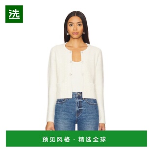 1h可退 香港直邮BA&SH 女士 Grayson 针织开衫 1H24GRAY beige米