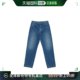 23年新款 Burlon STONE系列 欧洲直邮Marcelo 蓝色直筒牛仔裤 男士