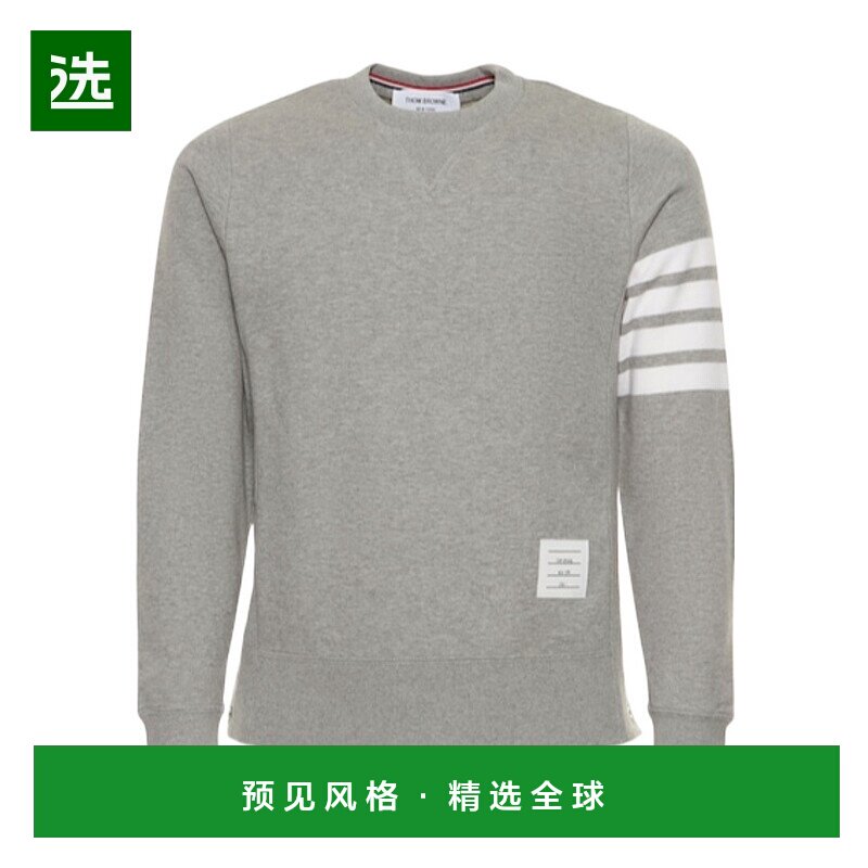 香港直邮Thom Browne 嵌花条纹棉质卫衣 77I-YDG025