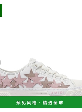 1h可退 香港直邮AMIRI 女士运动鞋 FOSR1035WHITEPINK SS2025 白