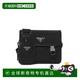 1h可退 单肩包普拉达皮革斜挎包 欧洲直邮prada 男士