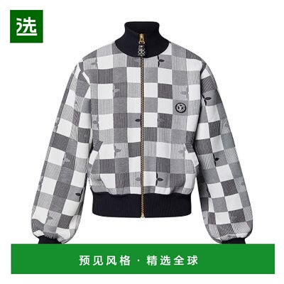 1h可退 欧洲直邮louis vuitton路易威登MonogramDamier针织款夹克