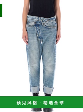 1h可退 香港直邮R13 女士 牛仔裤 R13W2048735JASPER blue蓝色 舒