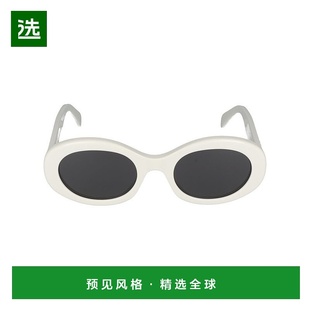 logo标牌椭圆形框太阳眼镜 1h可退 女士 思琳 CL4 香港直邮Celine