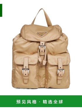 香港直邮PRADA 女士双肩包 1BZ677RV44VOOOF0040 SS2026 棕色
