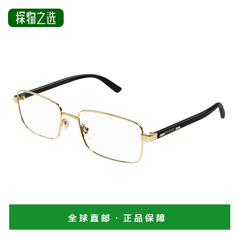 1h可退 香港直邮Gucci 古驰 男士 -eyeglasses 眼镜 GG1586O001AB