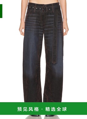 香港直邮Acne Studios 艾克妮 女士 Page 阔腿牛仔服装 AK0953