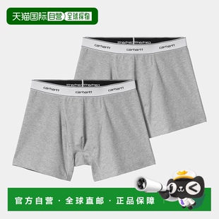 氨纶内裤 自营欧洲直邮Carhartt 灰色棉 男士 透气棉质 Wip
