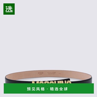 香港直邮MOSCHINO 男士腰带 MD6000PP0OFD900A SS2026 黑色