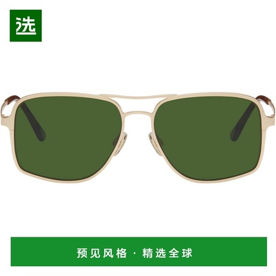 1h可退 香港直邮RETROSUPERFUTURE 男士 金色 Spliff 太阳镜 V3L